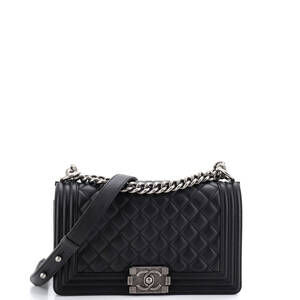 Chanel Boy Flap Bag Quilted Lambskin #239895C43B